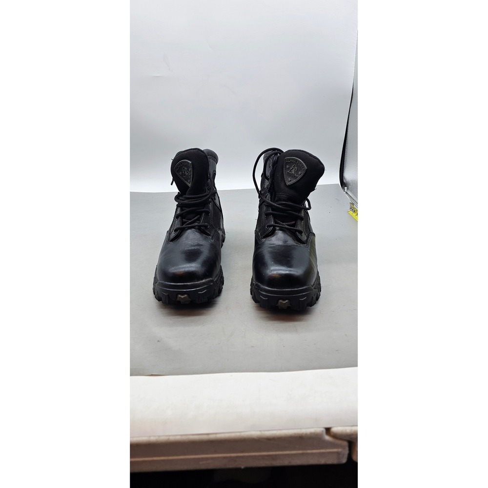 Rocky Alpha Force Mens 6 Inch Waterproof Tactical Duty Boots Black FQ0006167 9W